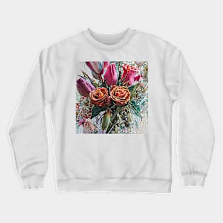 Tulips and  roses Crewneck Sweatshirt